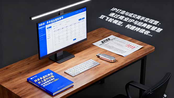 IP打造与成交高手变现营:通过商业IP+经典智慧双飞轮模型 构建持续收钱系统-老菜鸟