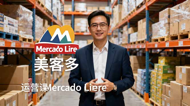 2025美客多Mercado Libre运营课：账号注册/产品上传/促销活动/自发货模式-老菜鸟
