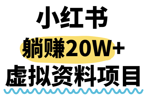 小红书操作虚拟资料，搬运工模式躺挣20W+，互联网的低成本路子-老菜鸟