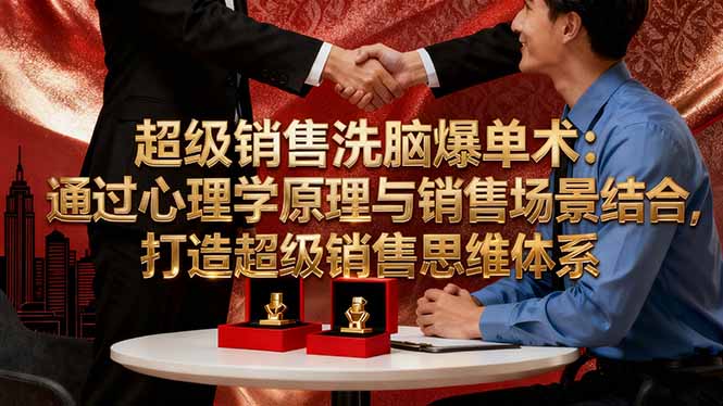 超级销售洗脑爆单术：通过心理学原理与销售场景结合,打造超级销售思维体系-老菜鸟