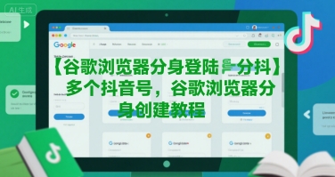 谷歌浏览器分身登陆多个抖音号，谷歌浏览器分身创建教程-老菜鸟